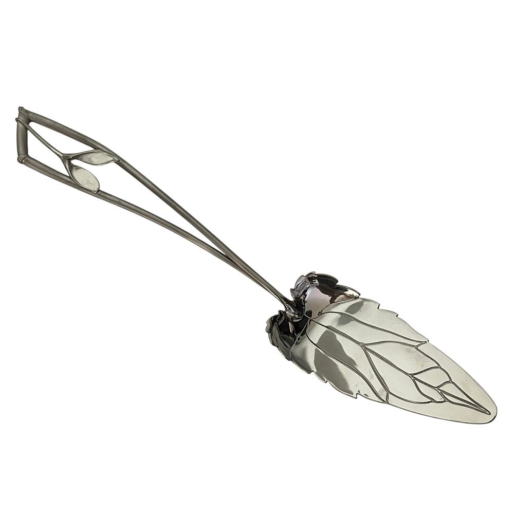 Robyn Nichols Autumn Leaf Pie Server Demdaco in Box